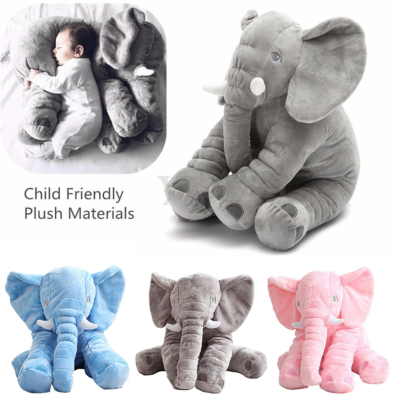 Baby Elefant Pude Blødt Legetøj Udstoppet Dyre Legetøj Pillo Blue 40cm c4e9 | | | Fyndiq