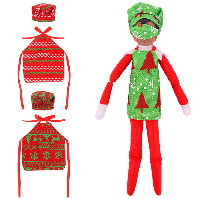 Christmas Elf Doll Snemand Tøj Mask Hat Kostume Baby Kawaii 8 ec1a | 8 |
